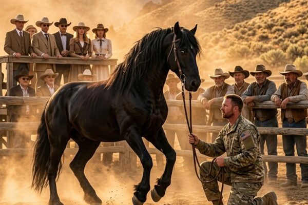 A Billionaire Sent a Stable Boy Into a Pen With a Killer Stallion—But ...