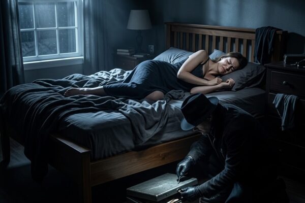 “My Husband’s Peppermint Tea Tasted Strange—So I Pretended to Sleep… W...