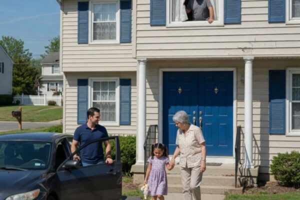 «Papá, por favor, no te vayas… la abuela me lleva a un lugar secreto c...