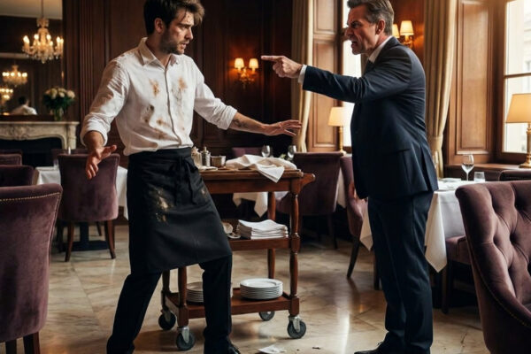 Sabía que el sonido de esos platos rotos no solo destrozaba la porcela...