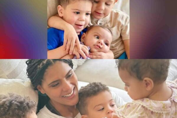 Todos vieron el detalle en la foto de Francisca y sus hijos